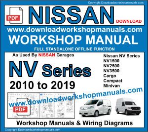 Nissan NV repair workshop manual download
